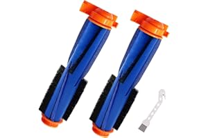 MALHSLIX Replacement Parts for Shark AI AV2501S AV2511AE AV2610WA AV2501AE RV2502AE RV2400WD RV2610WD AV2510AOUS RV2520AOUS UR250BEOUS UR2500SR rv2410wd AI Ultra 2- in-1 Robot Vacuum,2 Pack Main Brush