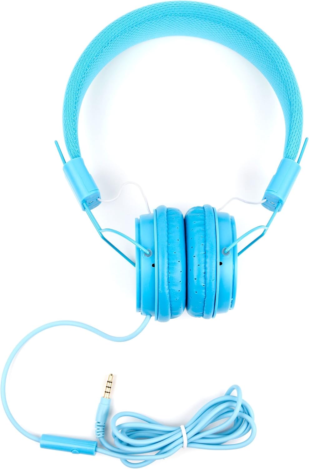 DURAGADGET Blue Ultra-Stylish Kids Fashion Headphones - Compatible with The Acer Aspire 1 A114-31-C4HH | Acer Aspire 1 A114-31-C5GM | Acer Aspire 1 A114-31-C8PT