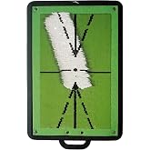 Birdie Golf Swing Training Mat - Sequin Tech, Analyzes Swing Path, Portable | Portable practice mat for indoor &amp; outdoor use, 19.25 x 12.32 in - instant visual swing feedback