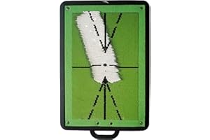 BIRDIE BATH Birdie Mat Pro Premium Swing Training Mat for Analyzing Swing Path and Ball Impact