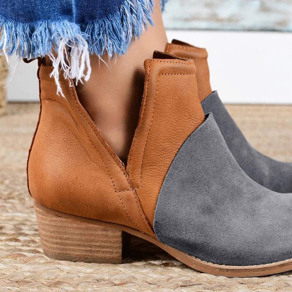 v cut out booties