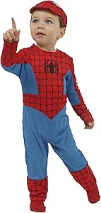 Marvel - Disfraz de spiderman para niño (de 1/3 años ...