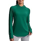 MAGCOMSEN Women's UPF 50+ Sun Protection Hoodie Long Sleeve Lightweight Quick Dry Shirt Athletic Outdoor Fishing Hiking