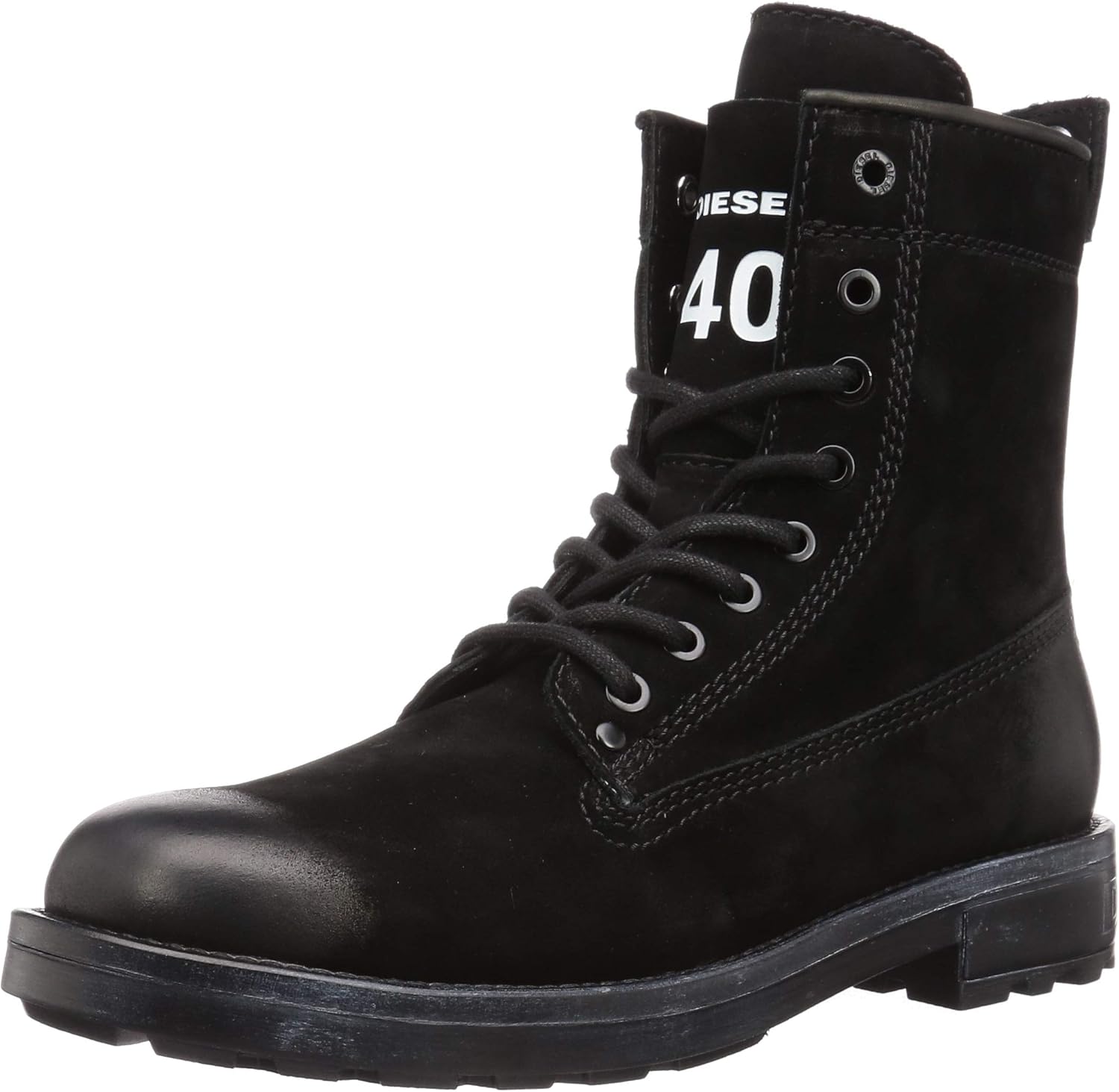 Amazon ディーゼル メンズ カウレザー レースアップブーツ Throuper D Throuper Dbb Zc Boots Yps066 41 26 5cm ブラック Diesel ディーゼル ブーツ