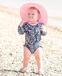 RuffleButts Baby Girls UPF 50+ Sun Protection