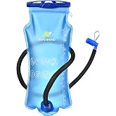 N NEVO RHINO Hydration Bladder 1.5L - 2L- 3L Leak Proof Water Reservoir | BPA -Free Water Pouch, Water Bladder for Hydration Pack，Hiking Backpack