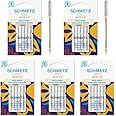 25 Schmetz Gold Titanium Embroidery Needles Size 90/14 130/705 H-ET