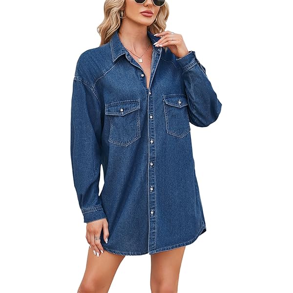 Lee Women's Legendary All Purpose Long Sleeve Denim Dress, Call Me Lee,  Small at Amazon Women's Clothing store