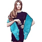 Langyiwee Halloween Eel Scarf Sea Creature Character Costume Witch Eel Scarf Accessory for Halloween Women Cosplay Prop(Single)