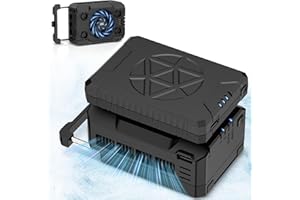 Camera Cooler Kit with Magnetic Rechargeable Battery, Semiconductor Cooling Fan for ZV-E10 II ZV-1 A7V A7M5 A7 IV A7R5 A7S A6