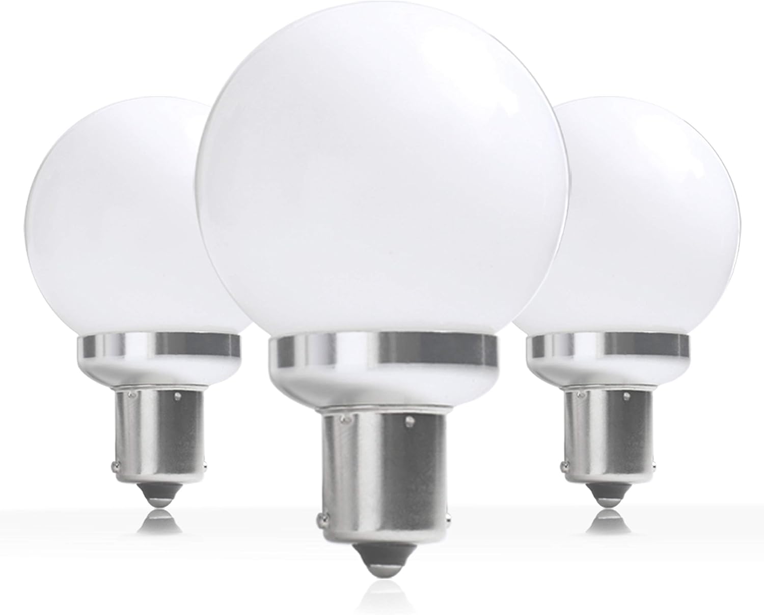 Leisure LED 12 Volt RV Led Light Bulbs BA15s 20-99/1141 1156 12V Vanity Replacement Bulbs for 5th Wheel Camper Trailer Motorhomes Marine Boat Interior Light Bulb 3000K Warm White 3 Pack(Warm White)