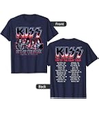Amazon.com: KISS - The Farewell Tour T-Shirt : Clothing, Shoes