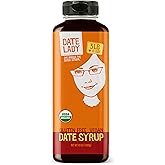 Date Syrup, Organic Sugar Substitute, 3 lb Squeeze Bottle – Date Lady | Made From 100% Organic Dates; Vegan, Gluten Free and 