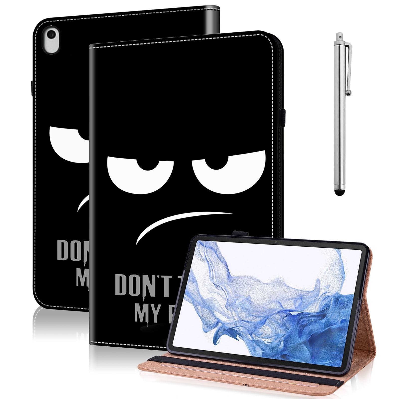 GLANDOTU Case for iPad Air 3 2019 10.5" (A2152/A2123/A2153)/iPad Pro 10.5 2017 (A1701/A1709) Case,Multi-View Slim Patterned Tablet Cover Cases with Stand for iPad Air 3 Generation -Don't touch