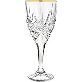 Godinger Dublin Wine Glasses, Stemmed Wine Glass Goblets - 9oz, Set of 4