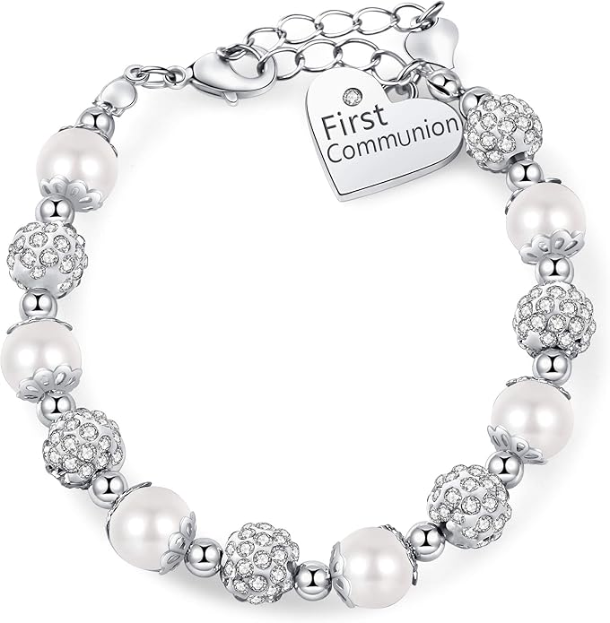 charm bracelet christening gift