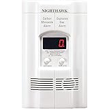 Kidde AC Plug-in Carbon Monoxide and Explosive Gas Detector Alarm | Nighthawk Sensor Technology | Model # KN-COEG-3