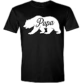 Papa Bear T-Shirt Funny T Shirt for Men Fathers Day Shirt Sarcastic Graphic Dad Mens Birthday Gift Ideas