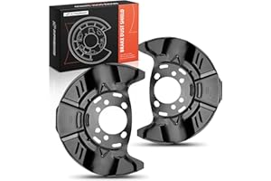 A-Premium Front Driver and Passenger Side Brake Dust Shield Compatible with Subaru Outback, Legacy, 2005-2014, 2-PC Set