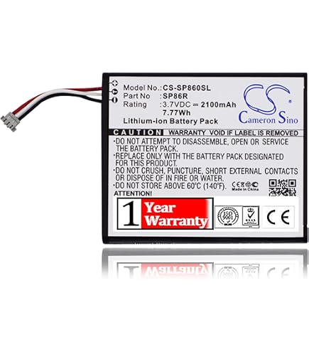 Aousavo Batterie SP86R 2100mAh Pour PS Vita Slim 2000 PCH-2000 / PCH-2007 – Rechange Fiable