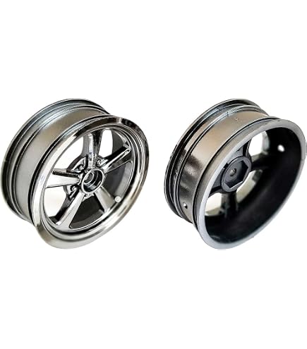 Amazon.com: Team Associated Drag Rear Wheels, 2.2/3, 12 mm hex