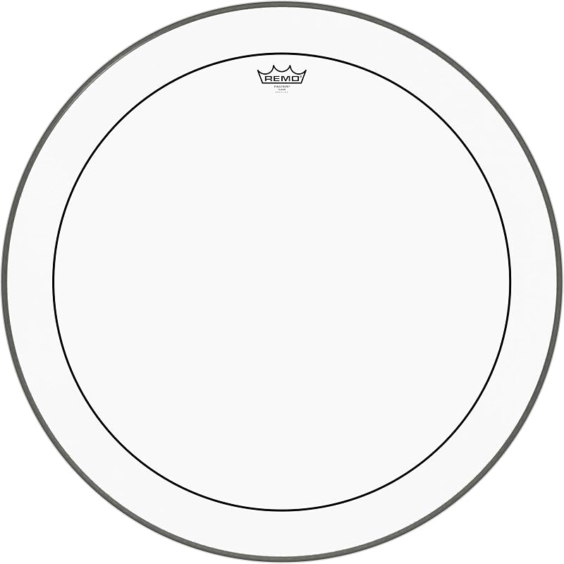 Remo 28 inch Pinstripe Transparent Bass Drumhead PS-1328-00