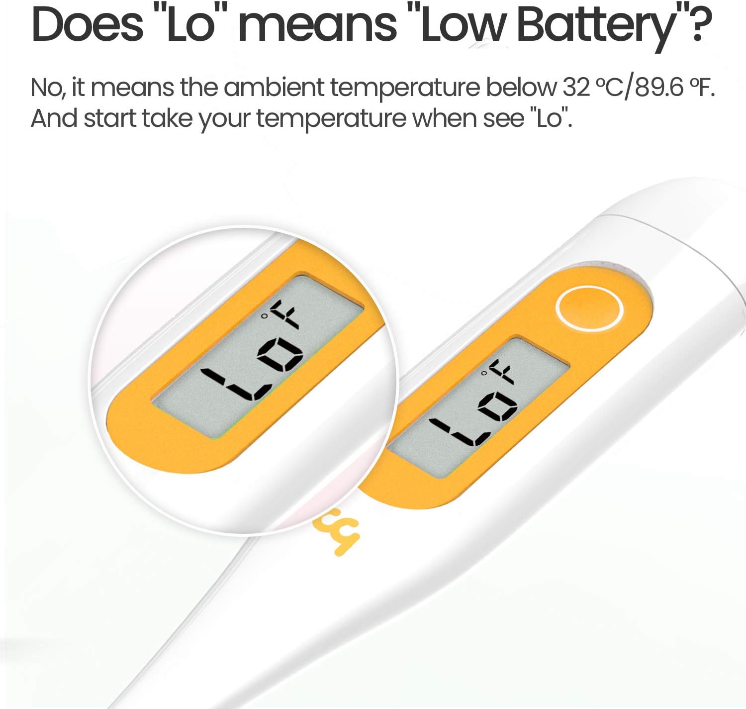 [2020 New] Thermometer for Adults, Oral Thermometer for Fever, Thermometer with Fever Alert, Memory Recall, C/F Switchable, Rectum Armpit Reading Thermometer for Whole Family, Orange: Health & Personal Care
