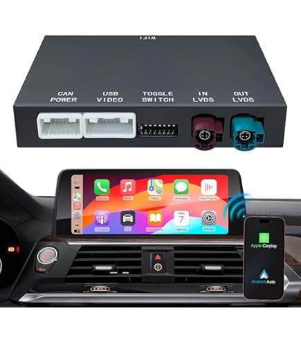 Amazon.com: NAVIVOX Wireless CarPlay Android Auto Retrofit