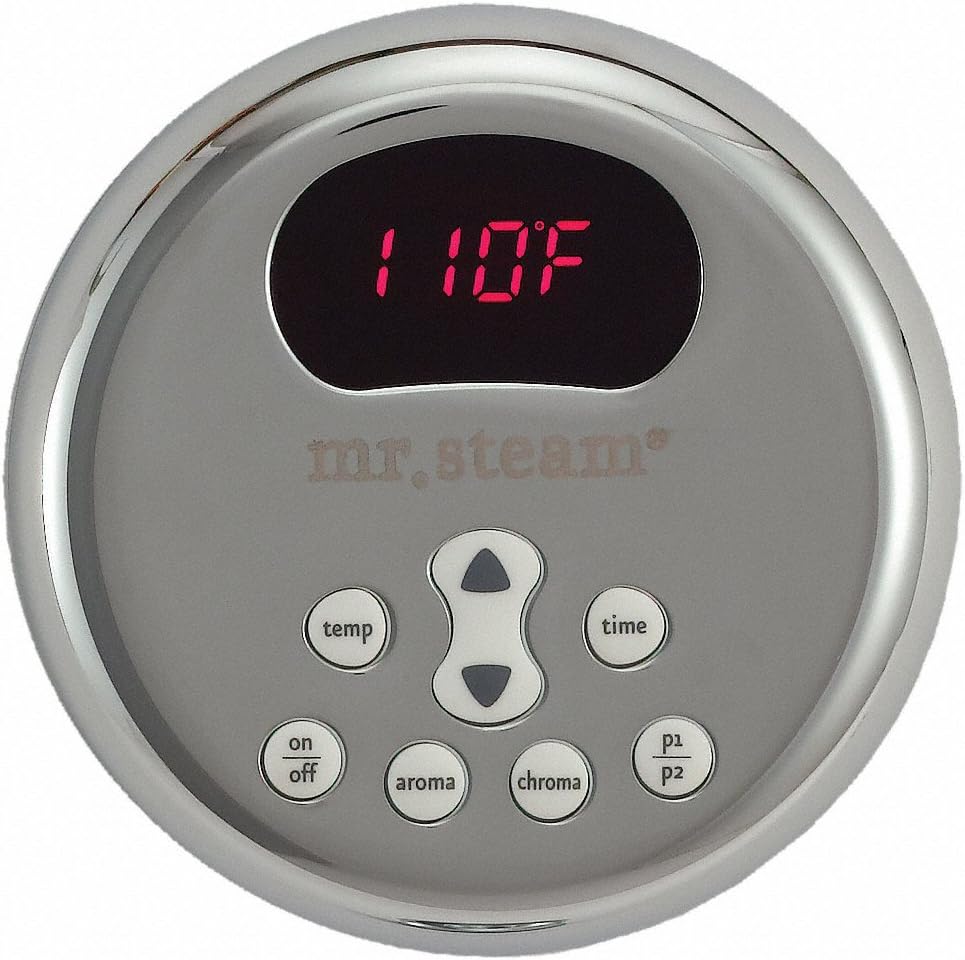 Mr. Steam MS ETPLUS RDAB eTempo/Plus Round Steambath Control Antique