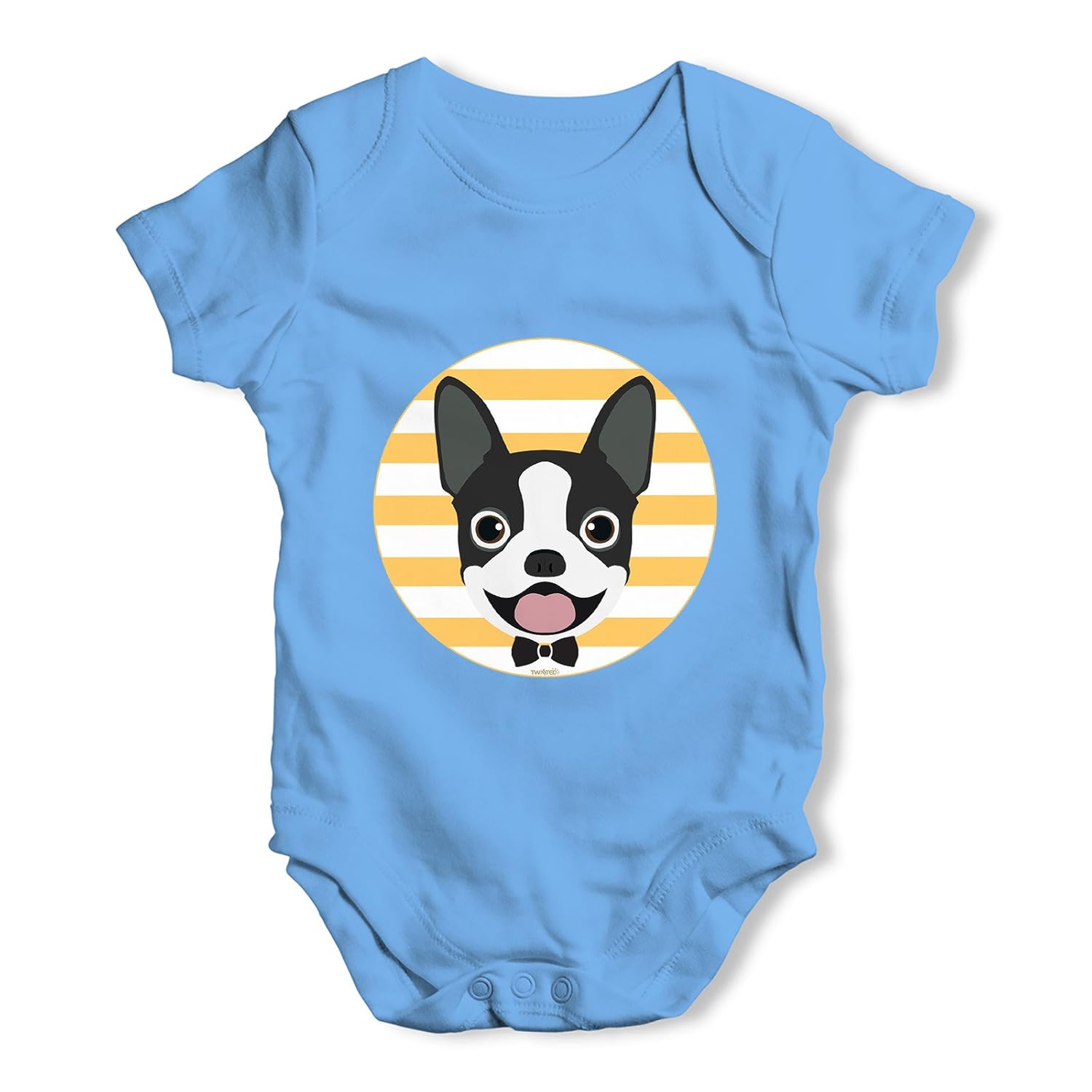 bow tie baby grow