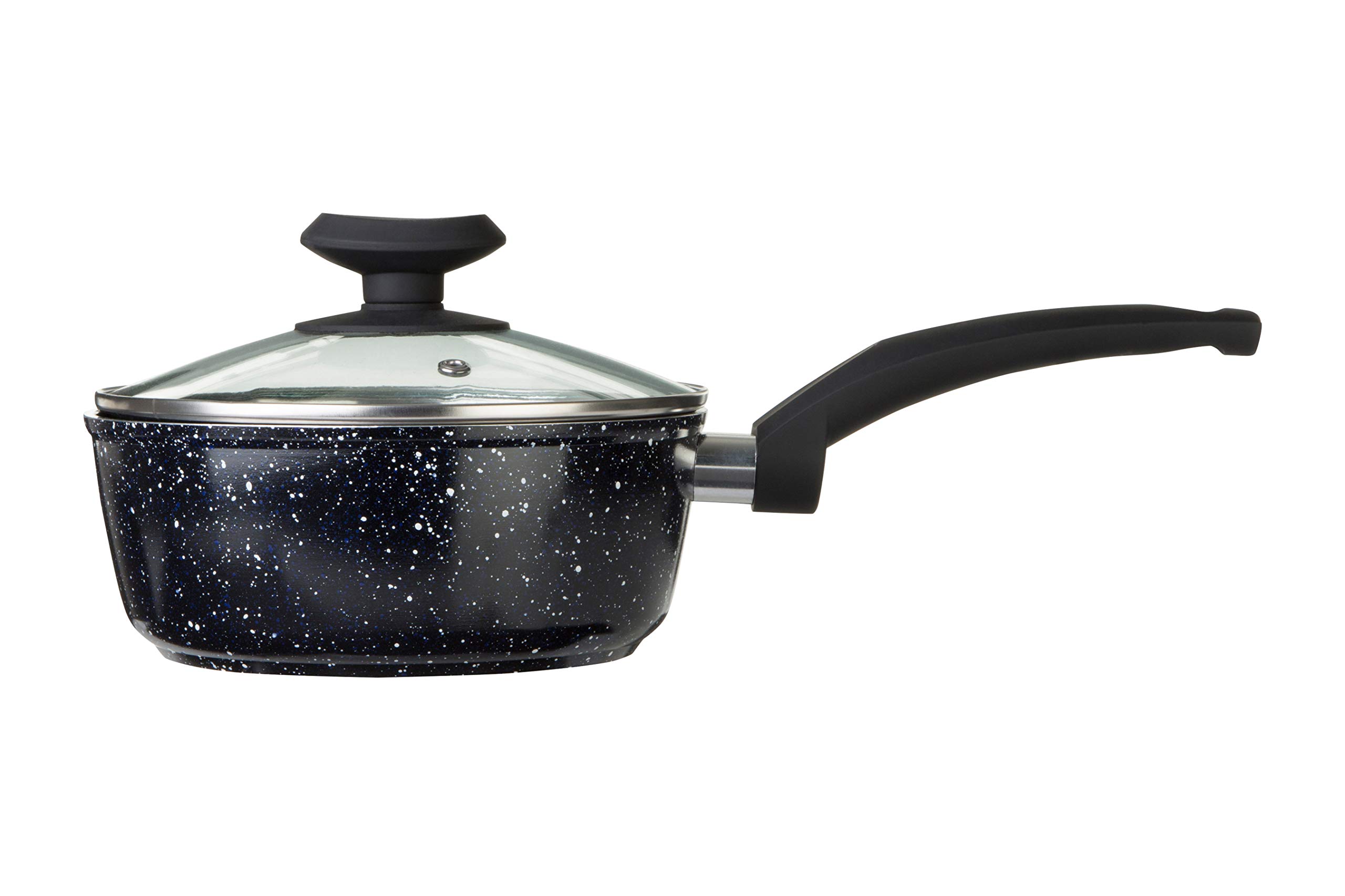 Premier Housewares Stoneflam Saucepan, Non Stick Aluminium - 16cm