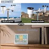 ECOWITT Weather Station WS3820 7.5in Console WiFi 7-in-1 WS69 Outdoor Sensor view 9