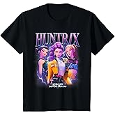 Kpop Demon Hunters T Shirts for Kids Licensed HUNTR/X Heartthrob Tees Girls Boys
