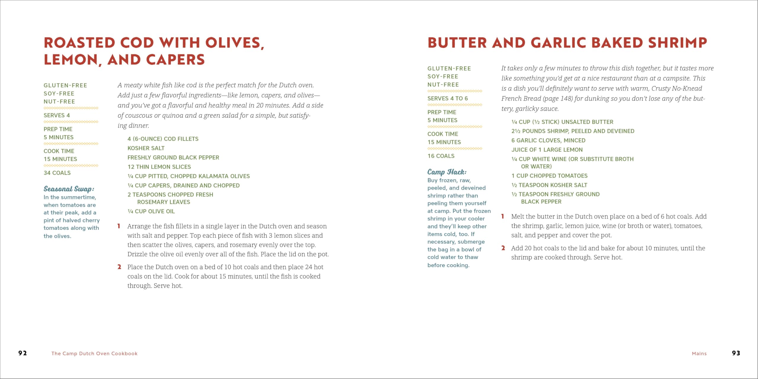 The Camp Dutch Oven Cookbook: Easy 5-Ingredient Recipes to Eat Well in the Great Outdoors
