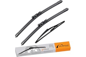 PEJIEDAS 3 Wiper Blades for Mercedes-Benz ML GL R 320 350 450 500 ML, Front Wiper Blades + Rear Wiper Blades, OE Original Style (28" + 21" + 12" - Pack of 3)