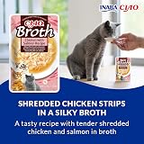 INABA Ciao Broth Chicken with Salmon Wet Cat Food 12 Pack 480g view 2