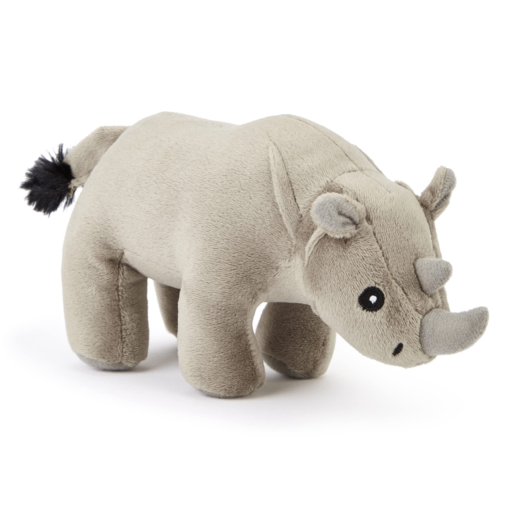 Zappi Co Children's Soft Cuddly Plush Toy Animal - Perfect Perfect Soft Snuggly Playtime Companions for Children (12-15cm /5-6") (Rhino) — image 1