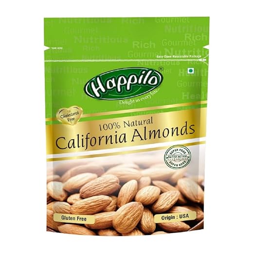 Happilo Californian Almonds, 200g
