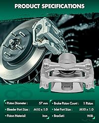 SCITOO Front Left Disc Brake Caliper 19B7102 Fit