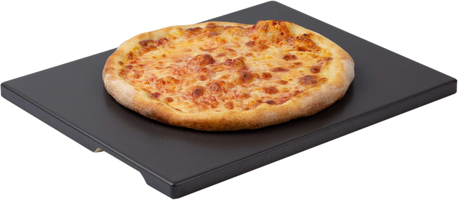 ROCKSHEAT Pizza Stone 12" x 15" Ceramic Coating Rectangular