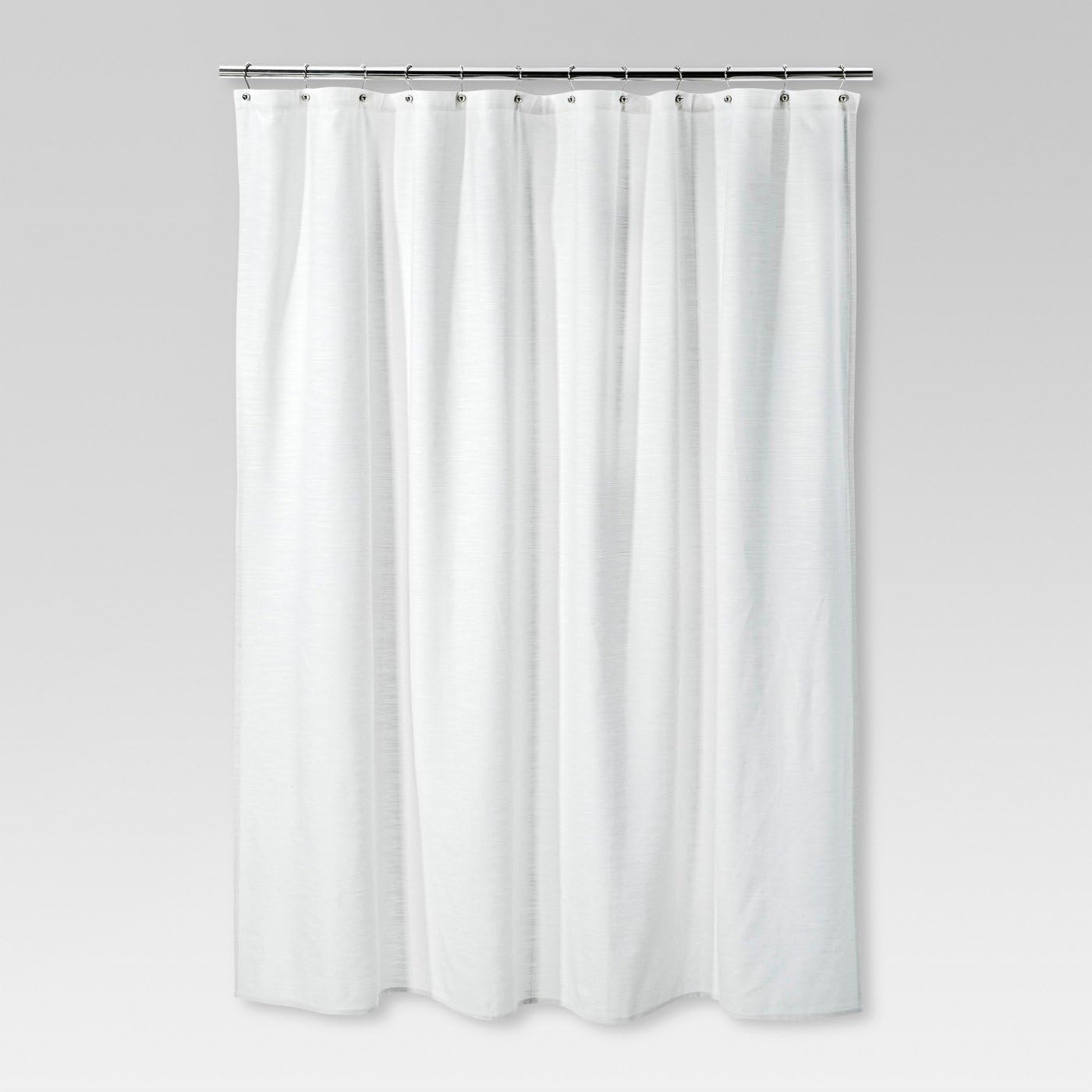 Threshold Paisley Fabric Shower Curtain 72x72 nwop