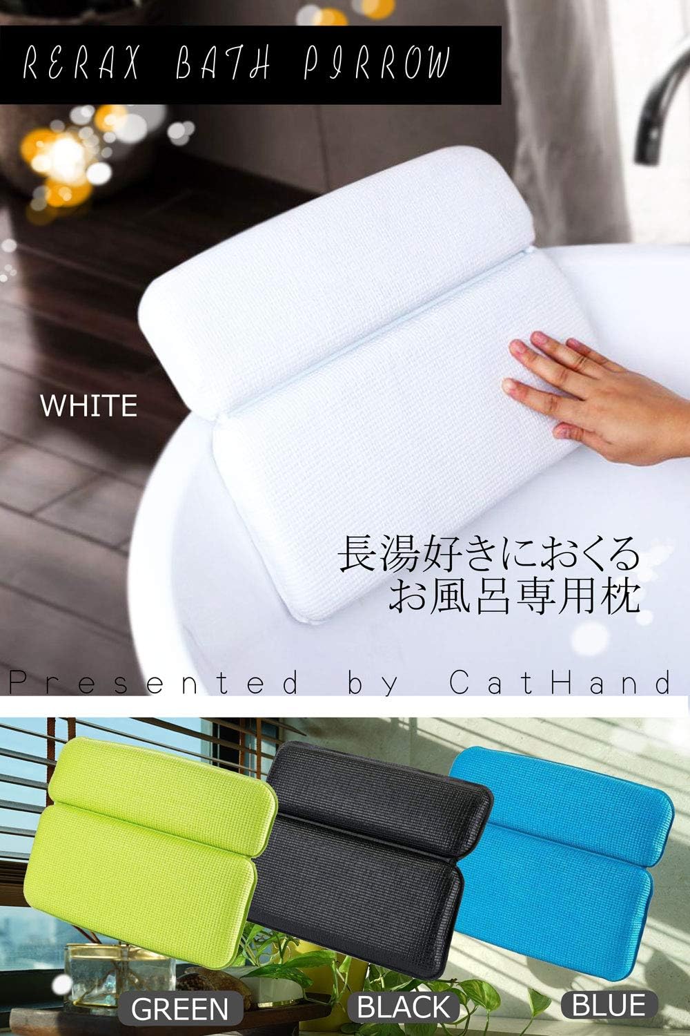 Amazon キャット ハンド バス ピロー 大判 リラックス お 風呂 入浴 半身浴 枕 滑り止め 用 吸盤 クリーニングクロス 付 ホワイト バス用品 ホーム キッチン オンライン通販 Amazon キャット ハンド バス ピロー 大判 リラックス お 風呂 入浴 半身浴 枕 滑り止め 用 吸盤 クリーニングクロス 付 ホワイト バス用品 ホーム キッチン オンライン通販
