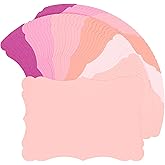 60 Sheets 5x7 Inch Colored Cardstock - 6 Gradient Pink Blank Kraft Cards 180gsm/65lb Thick Paper Card stock Printable Paper for Invitations,Seating Chart,Greeting Cards,Menus,Index Cards UAP32WWH060