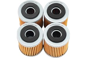 Road Passion Oil Filter for Yamaha TTR225 2000-2004 / TTR230 223 2005-2016 / TTR125LE 124 2017 (pack of 4)