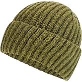 Armycrew Super Heavy Thick Ribbed Knit Winter Beanie