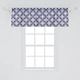Ambesonne Abstract Window Valance, Intertwined