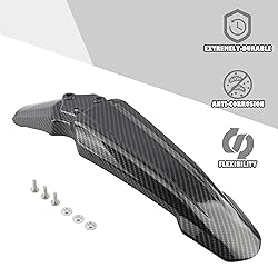ABCERRSI Sur Ron Front Fender,Imitation Carbon