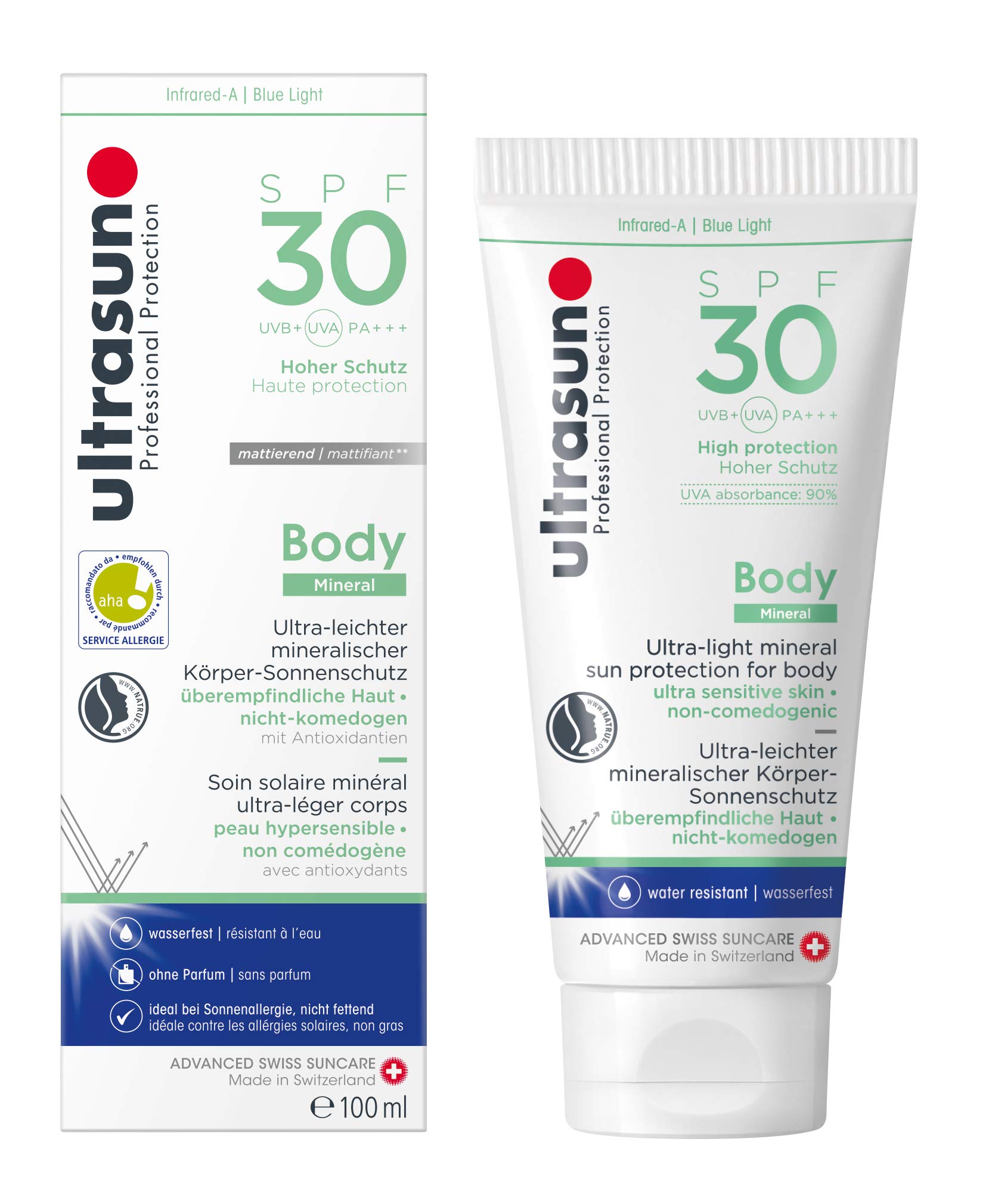 ultrasun 100% Mineral Sunscreen Lotion SPF30, 100 ml