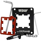 Thermal Grizzly AM5 Contact Sealing Frame - Contact Frame & CPU Guard Combination - Optimizes Contact Pressure Points & Prote