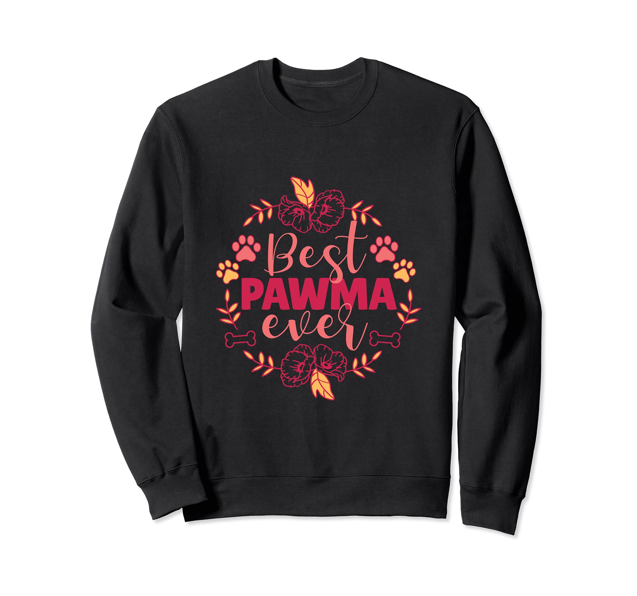 Best Pawma Grandma of Dogs or Puppies Sweatshirt